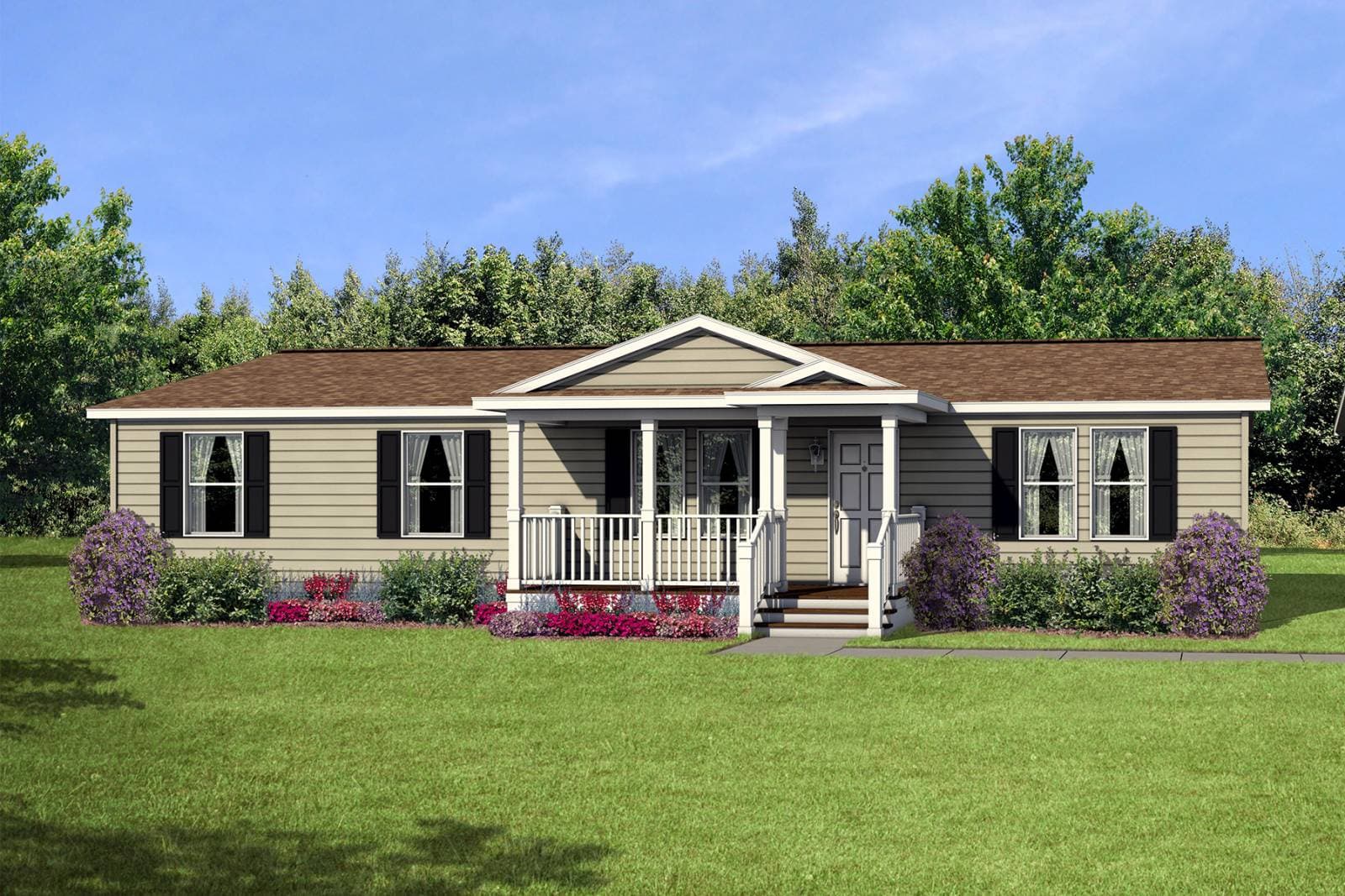 Sunrise 3252 hero, elevation, and exterior home features