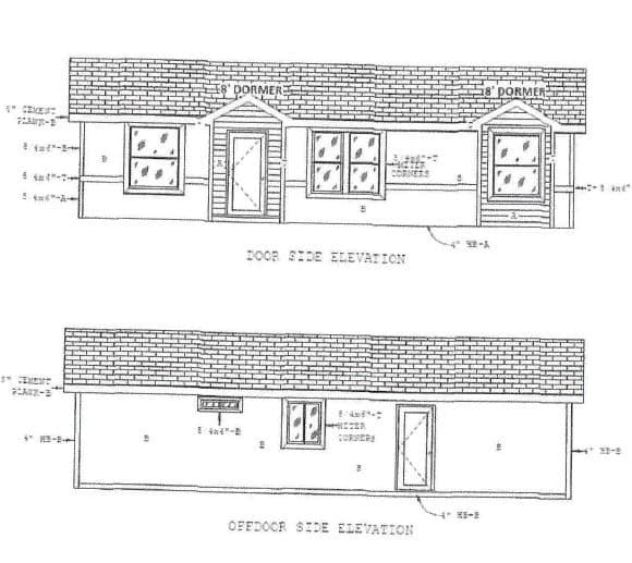 Liberty 24423a elevation home features