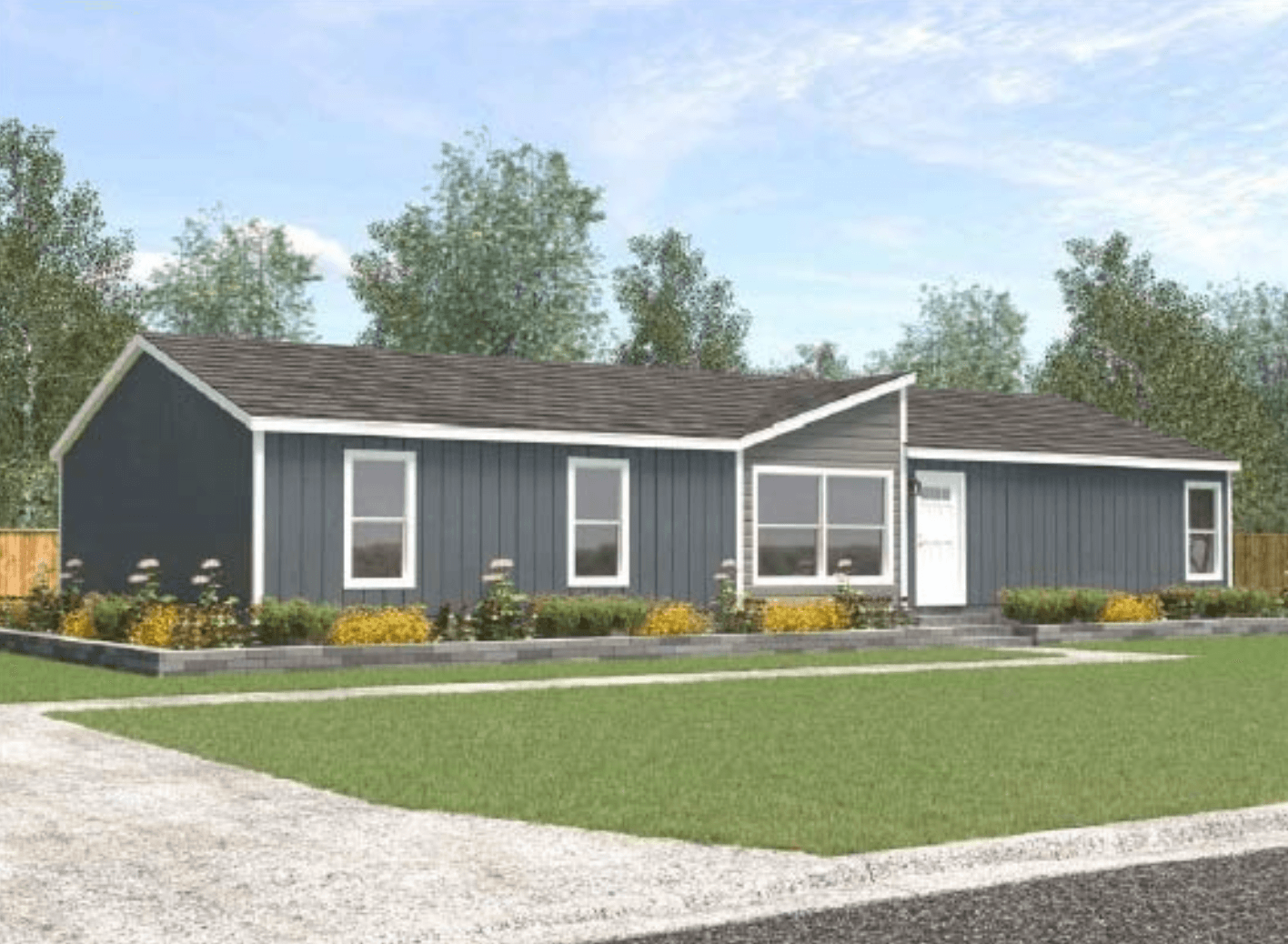 Rise 32623r hero, elevation, and exterior home features