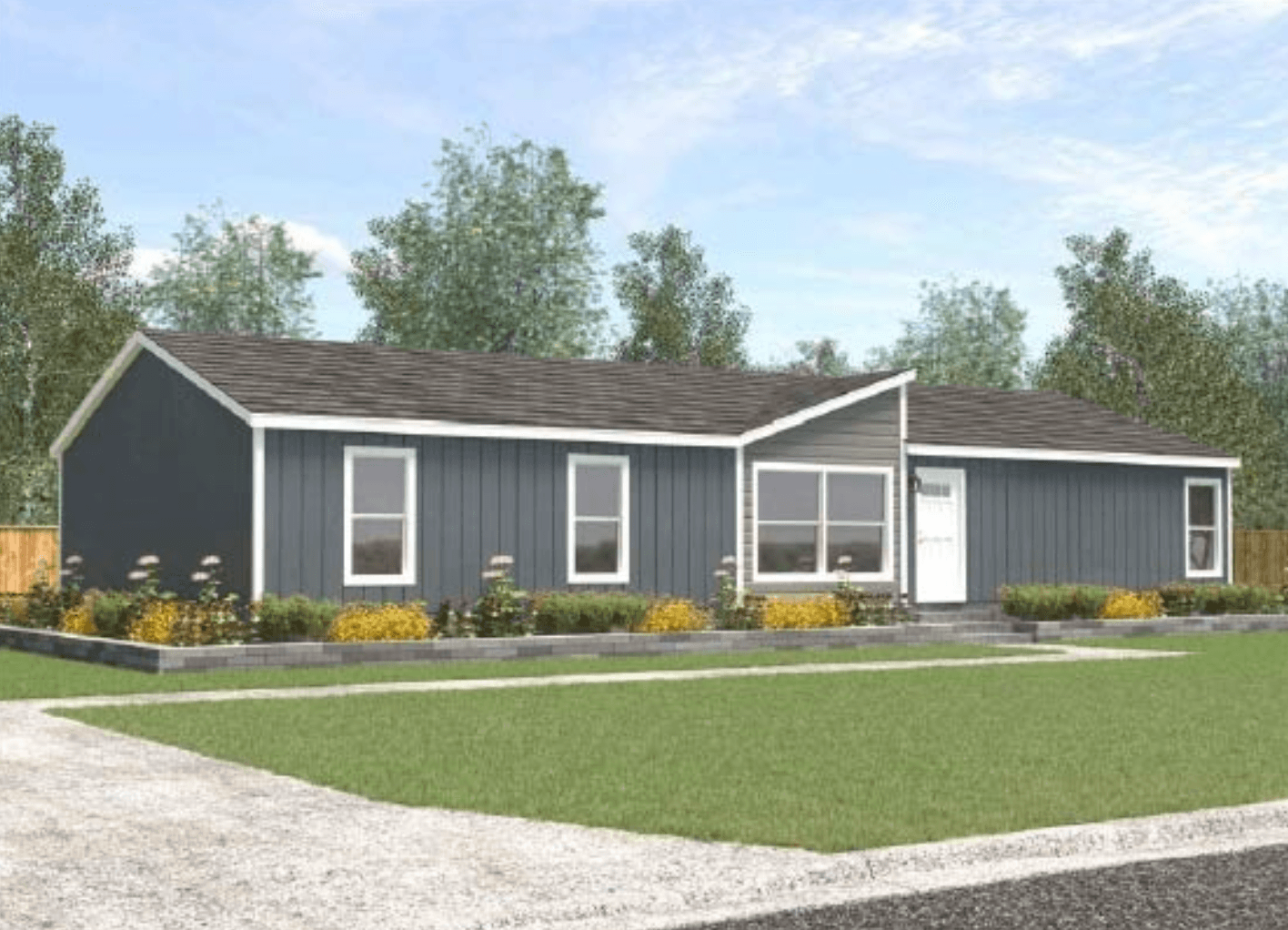 Rise 28583s hero, elevation, and exterior home features